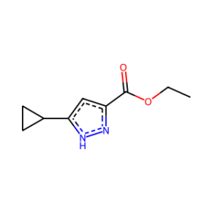 Ethyl 5-cyclopropyl-1H-pyrazole-3-carboxylate