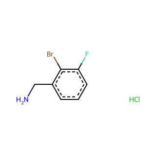 (2-Bromo-3-fluorophenyl)methanamine hydrochloride