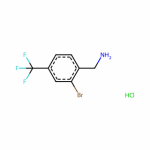 (2-Bromo-4-(trifluoromethyl)phenyl)methanamine hydrochloride