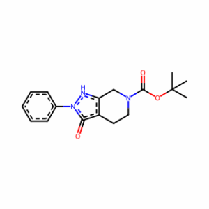 tert-Butyl 3-oxo-2-phenyl-2,3,4,5-tetrahydro-1H-pyrazolo[3,4-c]pyridine-6(7H)-carboxylate