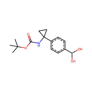 (4-(1-((Tert-Butoxycarbonyl)Amino)Cyclopropyl)Phenyl)Boronic Acid