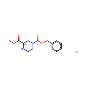 (S)-1-Benzyl 3-methyl piperazine-1,3-dicarboxylate hydrochloride