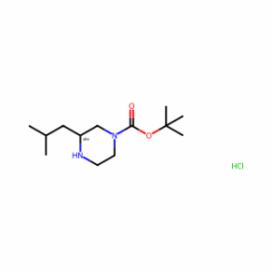 (R)-tert-Butyl 3-isobutylpiperazine-1-carboxylate hydrochloride
