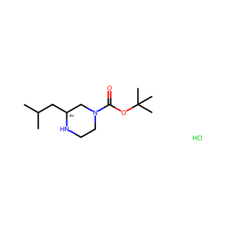 (R)-tert-Butyl 3-isobutylpiperazine-1-carboxylate hydrochloride