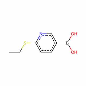 (6-(Ethylthio)pyridin-3-yl)boronic acid