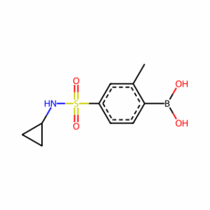 (4-(N-Cyclopropylsulfamoyl)-2-methylphenyl)boronic acid