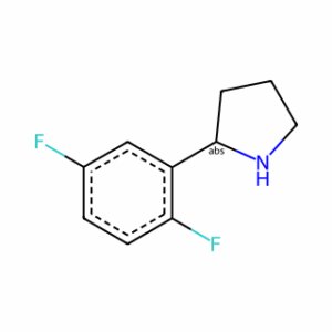 (2S)-2-(2,5-difluorophenyl)pyrrolidine