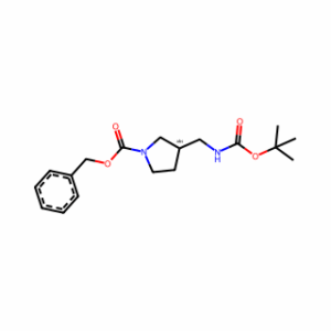(R)-1-Cbz-3-(Boc-aminomethyl)pyrrolidine