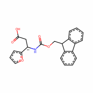 (R)-3-((((9H-Fluoren-9-yl)methoxy)carbonyl)amino)-3-(furan-2-yl)propanoic acid