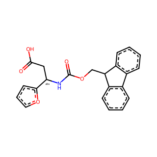 (R)-3-((((9H-Fluoren-9-yl)methoxy)carbonyl)amino)-3-(furan-2-yl)propanoic acid