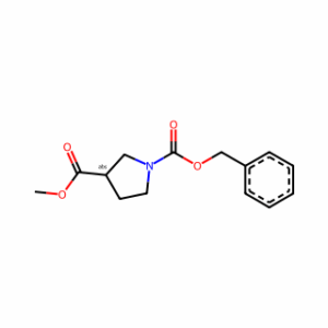 (R)-1-Benzyl 3-methyl pyrrolidine-1,3-dicarboxylate