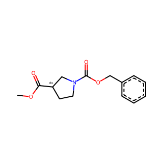 (R)-1-Benzyl 3-methyl pyrrolidine-1,3-dicarboxylate