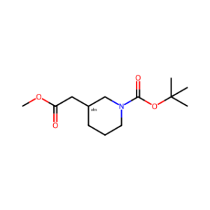 (S)-tert-Butyl 3-(2-methoxy-2-oxoethyl)piperidine-1-carboxylate