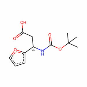 (R)-3-((tert-Butoxycarbonyl)amino)-3-(furan-2-yl)propanoic acid