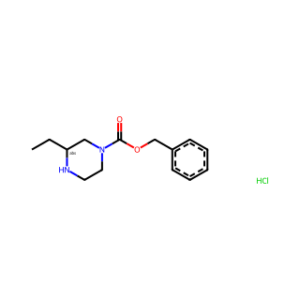 (S)-Benzyl 3-ethylpiperazine-1-carboxylate hydrochloride