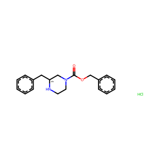 (R)-Benzyl 3-benzylpiperazine-1-carboxylate hydrochloride
