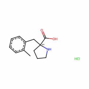 (R)-2-(2-Methylbenzyl)pyrrolidine-2-carboxylic acid hydrochloride