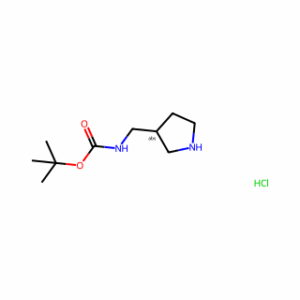 (R)-tert-Butyl (pyrrolidin-3-ylmethyl)carbamate hydrochloride