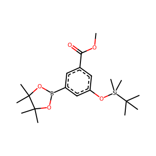 Methyl 3-((Tert-Butyldimethylsilyl)Oxy)-5-(4,4,5,5-Tetramethyl-1,3,2-Dioxaborolan-2-Yl)Benzoate