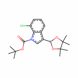 tert-Butyl 7-chloro-3-(4,4,5,5-tetramethyl-1,3,2-dioxaborolan-2-yl)-1H-indole-1-carboxylate