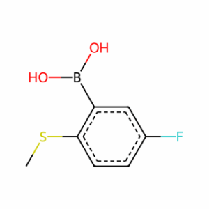 (5-Fluoro-2-(methylthio)phenyl)boronic acid