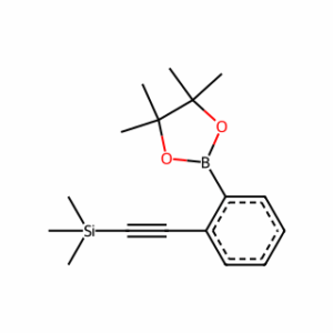 Trimethyl((2-(4,4,5,5-Tetramethyl-1,3,2-Dioxaborolan-2-Yl)Phenyl)Ethynyl)Silane