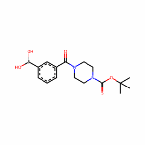 (3-(4-(tert-Butoxycarbonyl)piperazine-1-carbonyl)phenyl)boronic acid