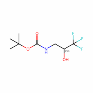 tert-Butyl (3,3,3-trifluoro-2-hydroxypropyl)carbamate