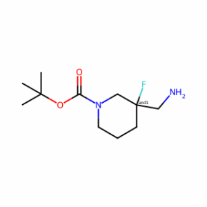 tert-Butyl 3-(aminomethyl)-3-fluoropiperidine-1-carboxylate