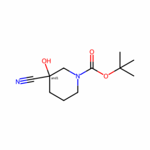tert-Butyl 3-cyano-3-hydroxypiperidine-1-carboxylate