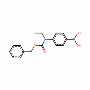(4-{[(Benzyloxy)carbonyl](ethyl)amino}phenyl)boronic acid