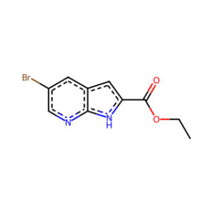 Ethyl 5-bromo-1H-pyrrolo[2,3-b]pyridine-2-carboxylate