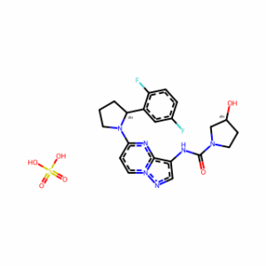 (3S)-N-[5-[(2R)-2-(2,5-Difluorophenyl)-1-pyrrolidinyl]pyrazolo[1,5-a]pyrimidin-3-yl]-3-hydroxy-1-pyrrolidinecarboxamide sulfate