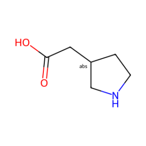 (S)-2-(Pyrrolidin-3-yl)acetic acid