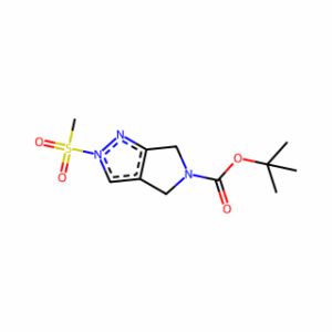 tert-Butyl 2-(methylsulfonyl)-4,6-dihydropyrrolo[3,4-c]pyrazole-5(2H)-carboxylate