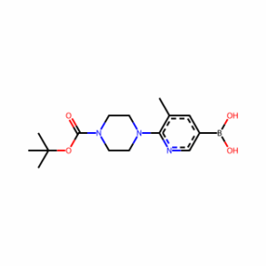 (6-(4-(tert-Butoxycarbonyl)piperazin-1-yl)-5-methylpyridin-3-yl)boronic acid