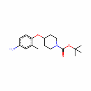 tert-Butyl 4-(4-amino-2-methylphenoxy)piperidine-1-carboxylate