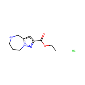 Ethyl 5,6,7,8-Tetrahydro-4H-Pyrazolo[1,5-a][1,4]Diazepine-2-Carboxylate Hydrochloride