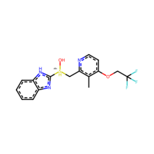 (S)-2-(((3-METHYL-4-(2,2,2-TRIFLUOROETHOXY)PYRIDIN-2-YL)METHYL)SULFINYL)-1H-BENZO[D]IMIDAZOLE