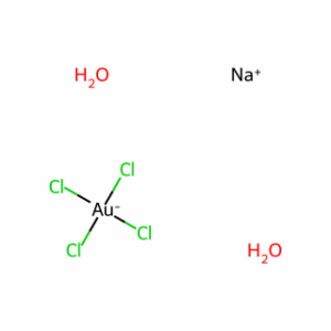Sodium tetrachloroaurate(III) dihydrate