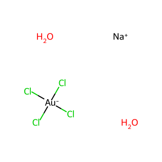 Sodium tetrachloroaurate(III) dihydrate