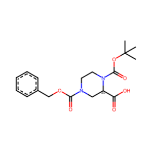 (S)-4-((Benzyloxy)carbonyl)-1-(tert-butoxycarbonyl)piperazine-2-carboxylic acid