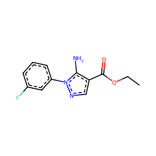 Ethyl 5-amino-1-(3-fluorophenyl)-1H-pyrazole-4-carboxylate