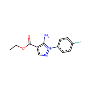 Ethyl 5-amino-1-(4-fluorophenyl)-1H-pyrazole-4-carboxylate