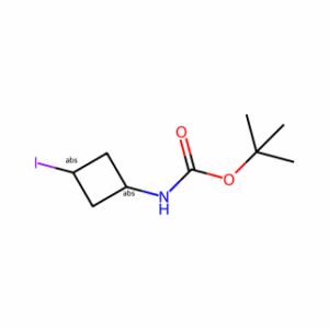trans-tert-butyl 3-iodocyclobutylcarbamate