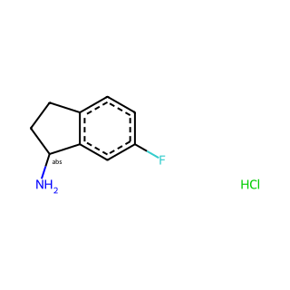 (S)-6-Fluoroindan-1-Amine Hydrochloride