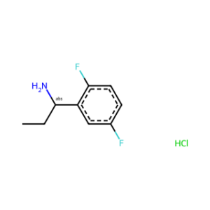 (S)-1-(2，5-Difluorophenyl)propan-1-amine hydrochloride