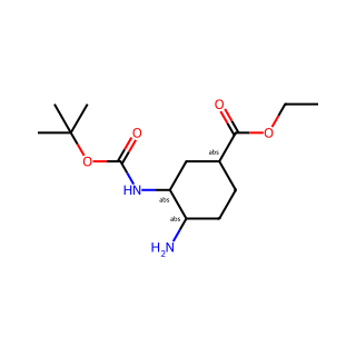 (1S,3R,4R)-Ethyl 4-amino-3-((tert-butoxycarbonyl)amino)cyclohexanecarboxylate