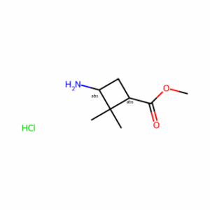 (1R,3S)-rel-Methyl 3-amino-2,2-dimethylcyclobutanecarboxylate hydrochloride