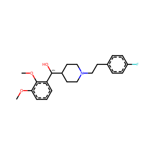 (R)-(2,3-Dimethoxyphenyl)(1-(4-fluorophenethyl)piperidin-4-yl)methanol